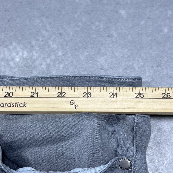 Torrid Jeans Women’s Size 30R Gray Midfit Super Skinny Denim Jeans Stretch - Picture 10 of 15